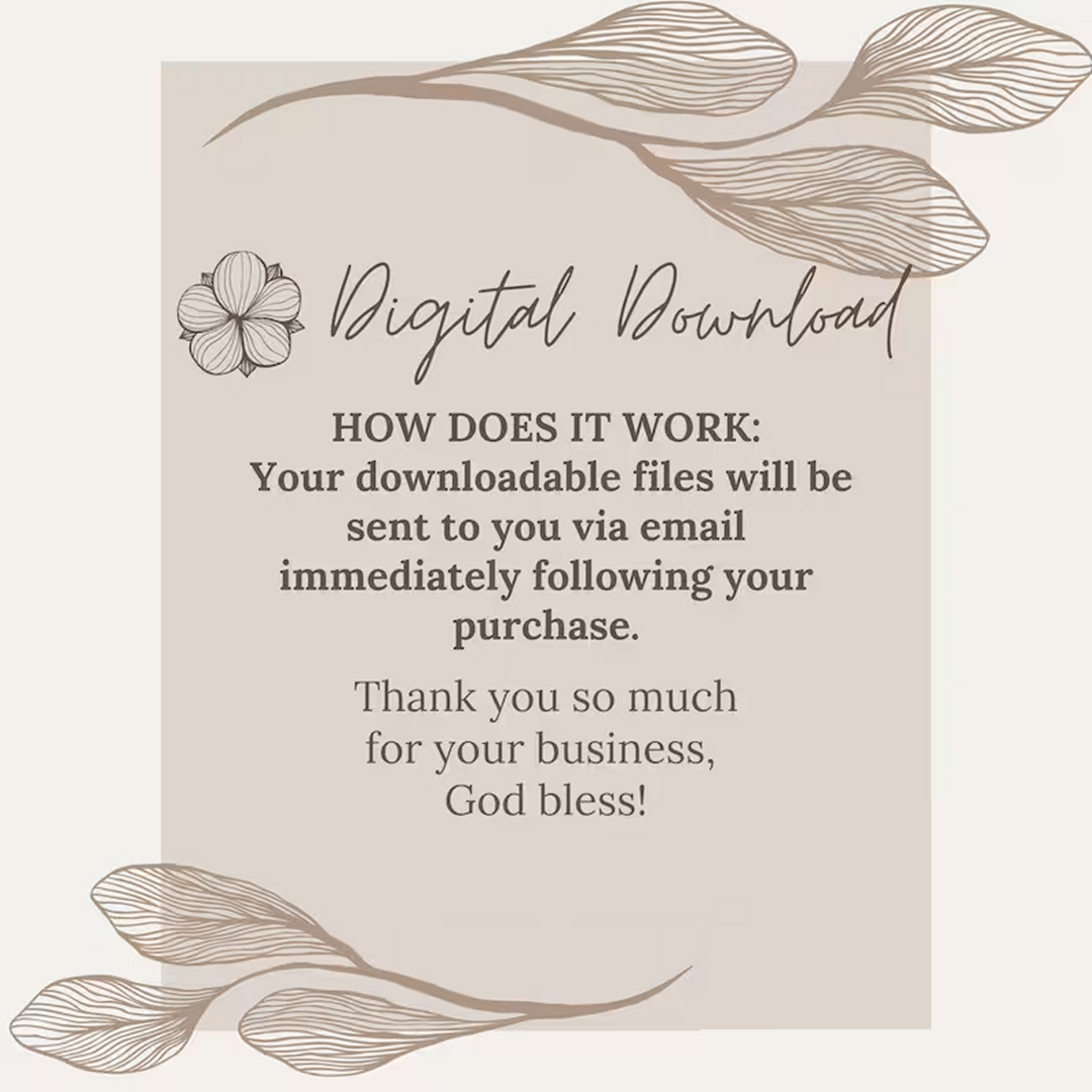 Genesis Bible Story Coloring Book: Christian Printable for Kids & Adults (PDF Downloadable Pages)