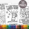 20 Bible Verse Coloring Pages for Kids – Christian Printable Scripture Activity Set - Instant Download for Kids Church, VBS, Sunday School