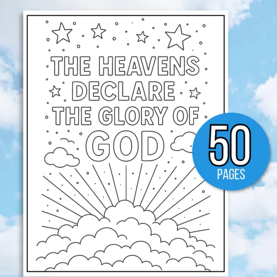 Kids Bible Verse Coloring Pages, Kid's Bible Coloring Pages, Sunday School Coloring Pages, Christian Coloring Pages, Religious Coloring Page