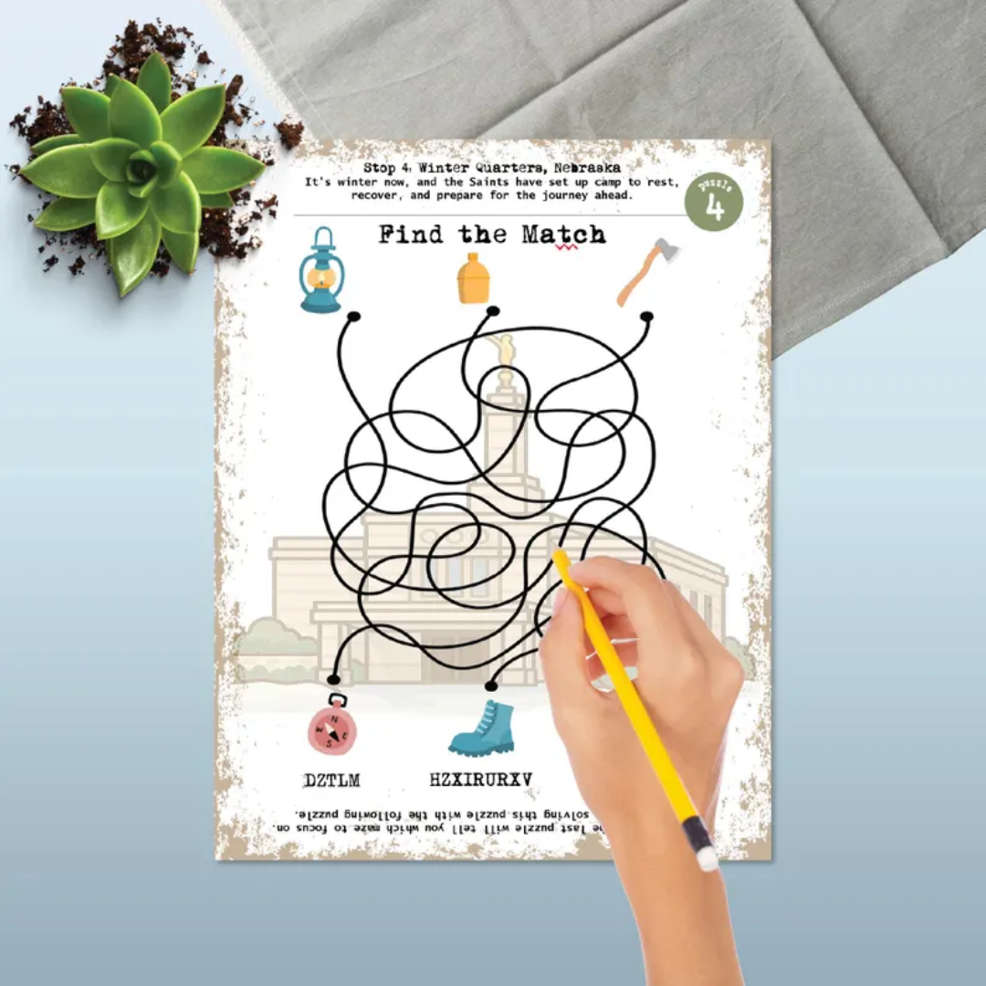 Doctrine & Covenants Escape Room: Time Traveler's Journey (Printable)